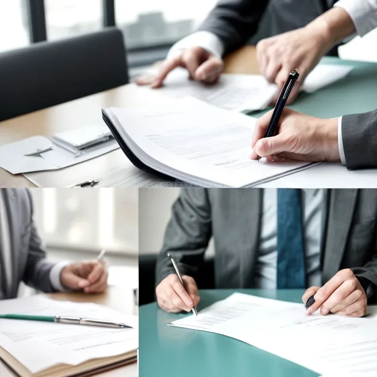 Document juridique et plan cadastral pour transaction immobilière